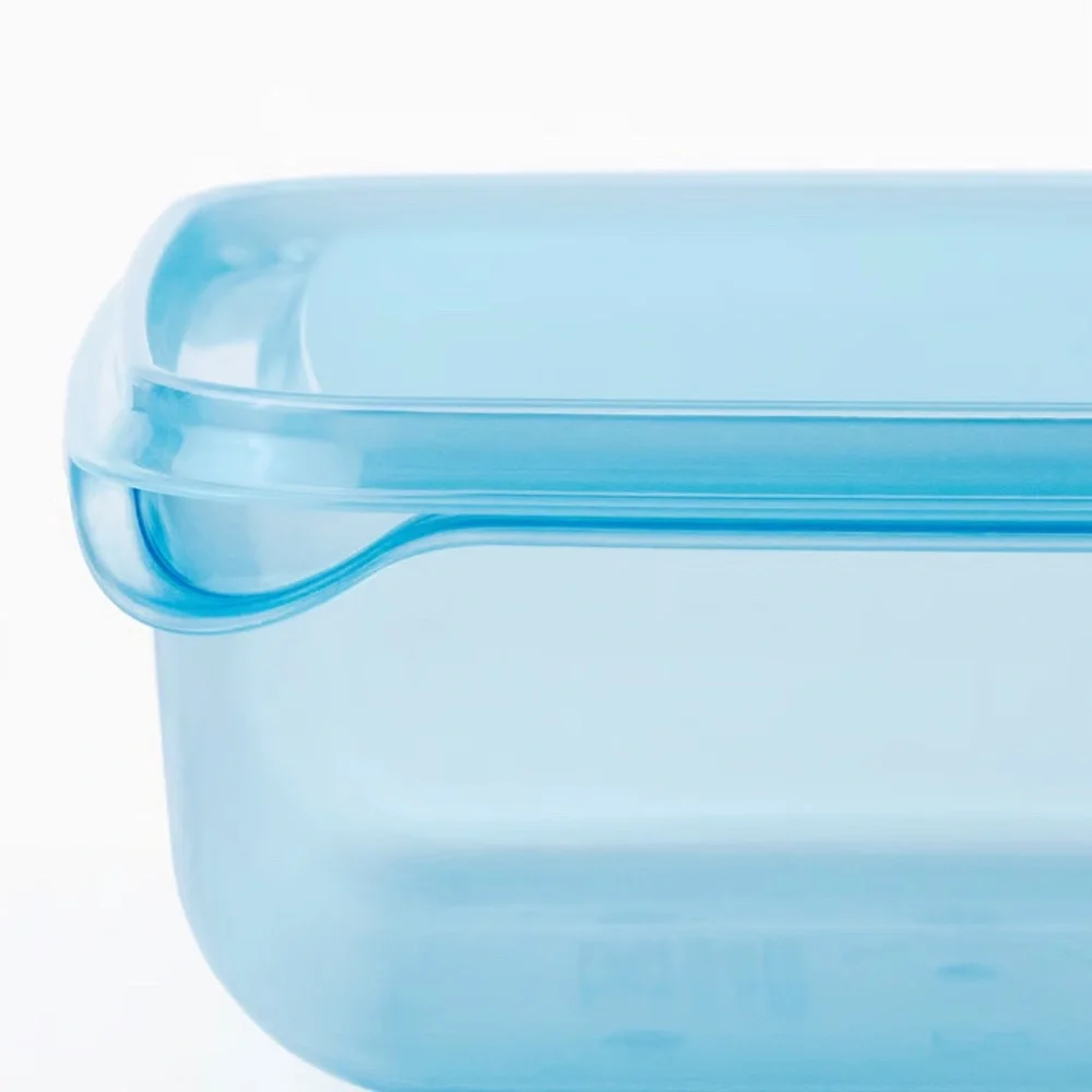 3 Pack - Meal Prep Containers with Lids – Blue 20oz Reusable Food Storage
